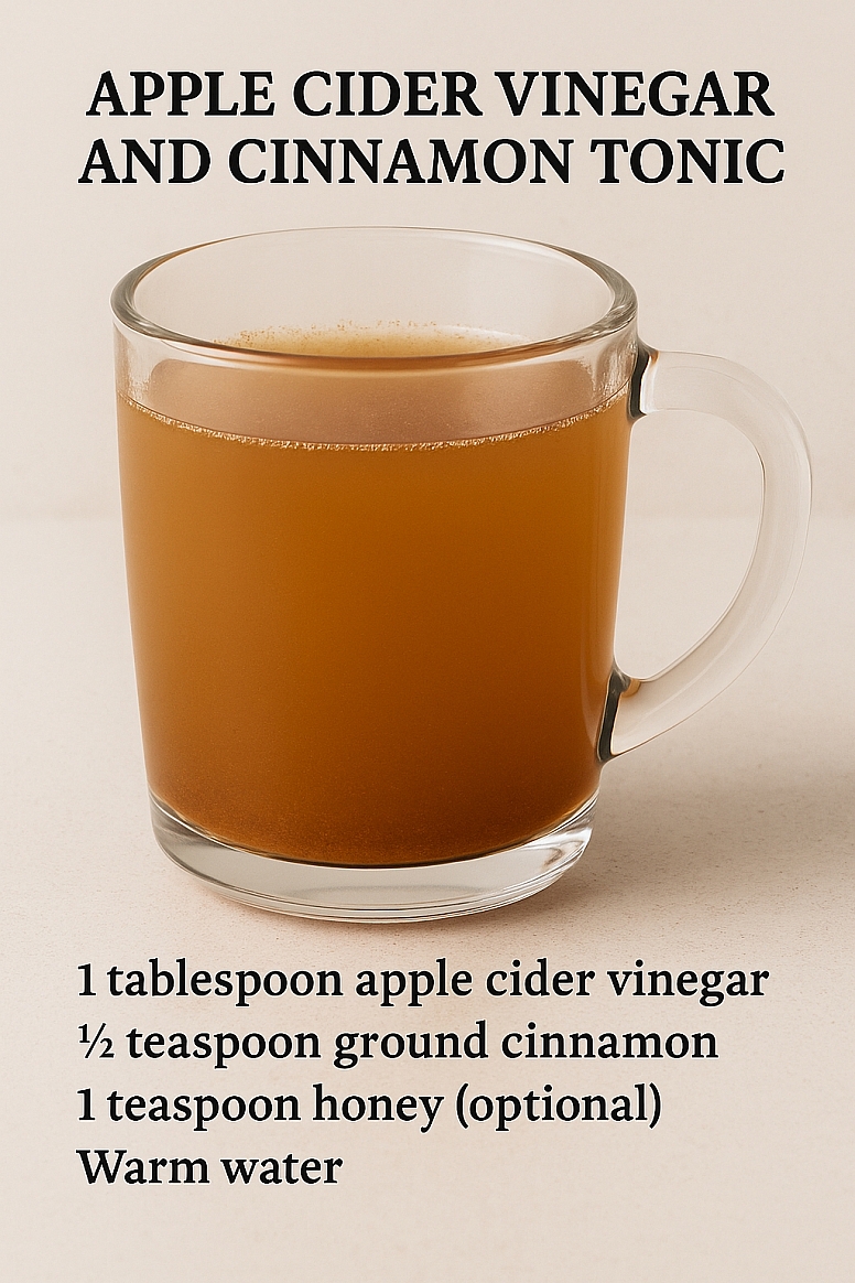 apple cider vinegar cinnamon tonic