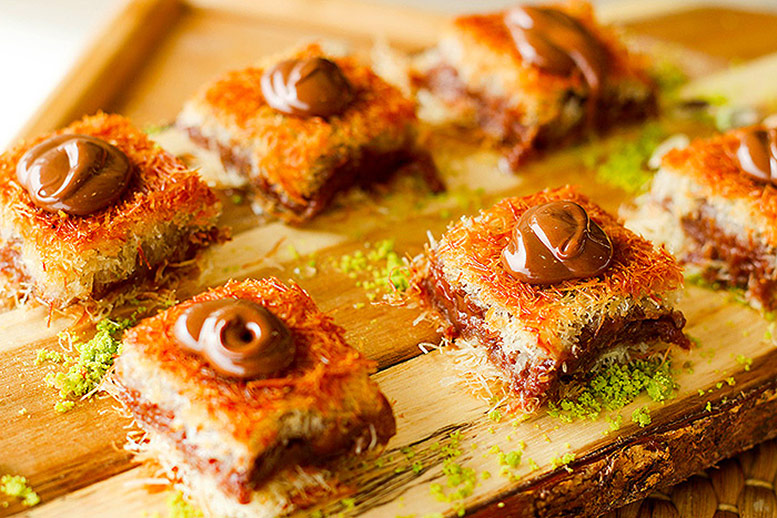 Baklava with Nutella