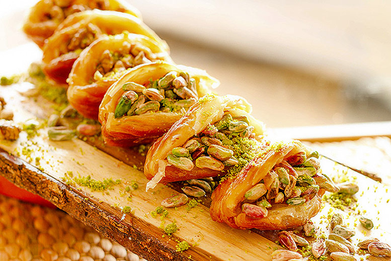Baklava with pistachio