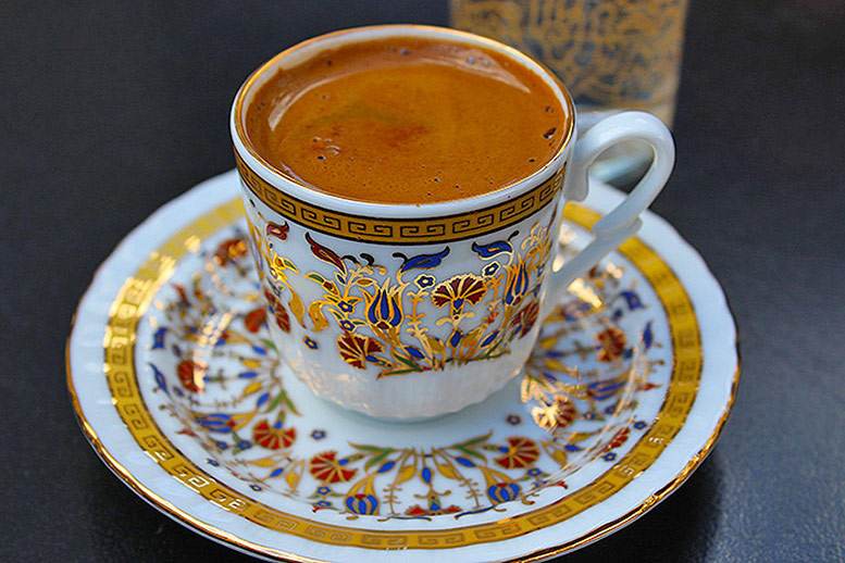 Decorative Turkish Coffee Cup