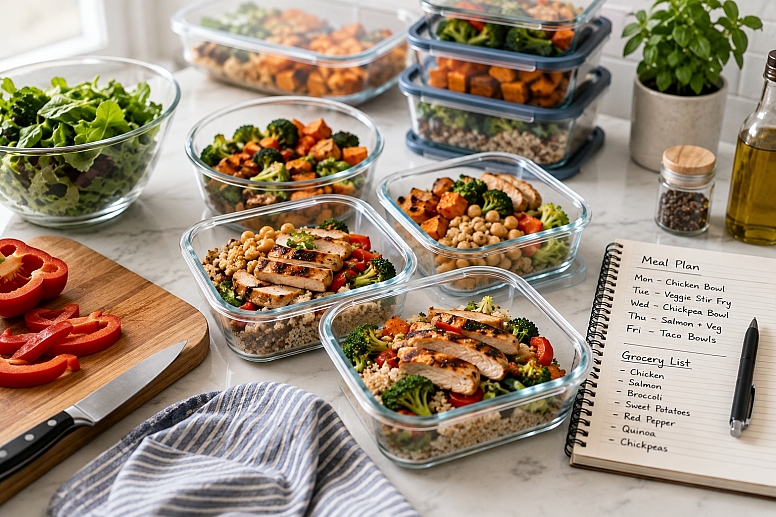 easy ways to meal prep for beginners
