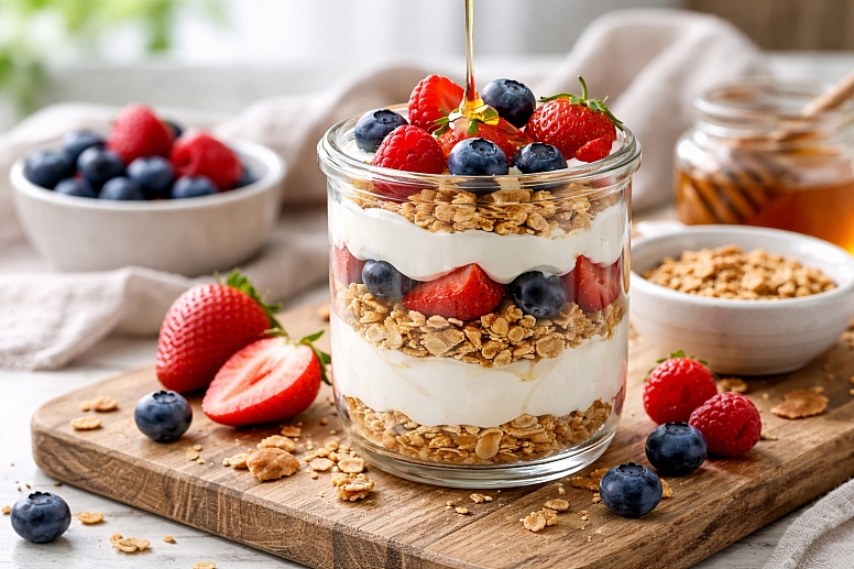 greek yoghurt parfait