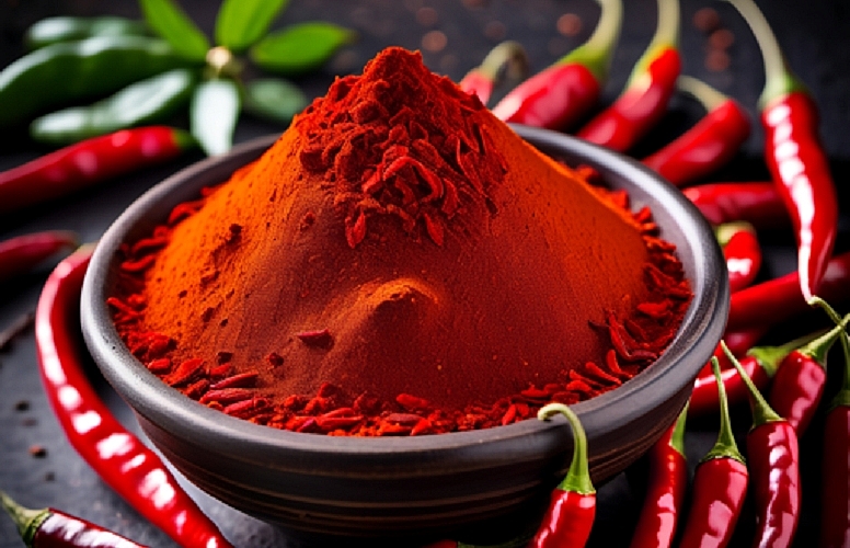 hot red chilli powder