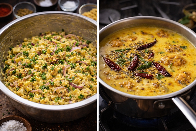 karhi pakora recipe method