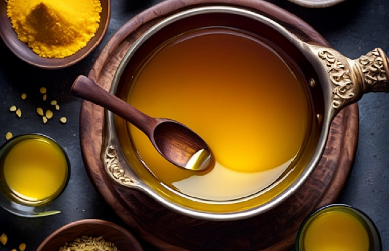 melted desi ghee
