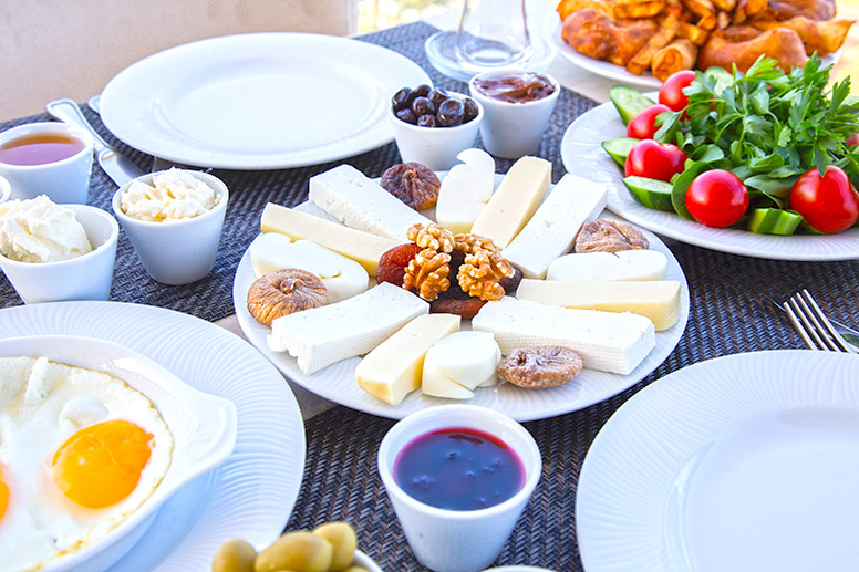 Turkish Breakfast cheeses