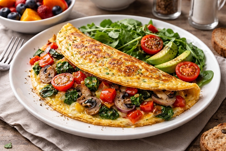 veggie omelette