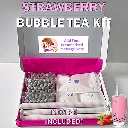 Strawberry Bubble Tea Kit