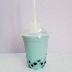 Butterfly Pea Flower Pearl Milk Tea