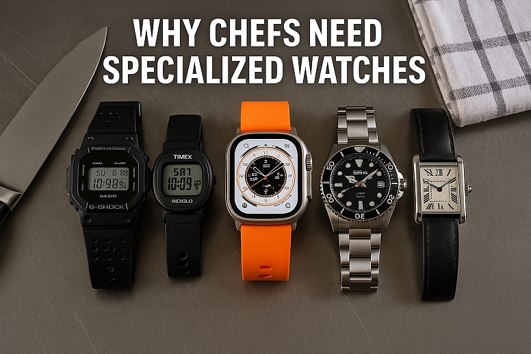 Chefs Essential Timepieces Watches Built For The Kitchen Chefs Essential Timepieces Watches Built For The Kitchen
