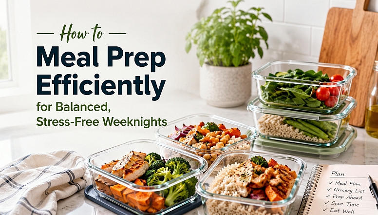 How To Meal Prep For Balanced Stress Free Weeknights How To Meal Prep For Balanced Stress Free Weeknights