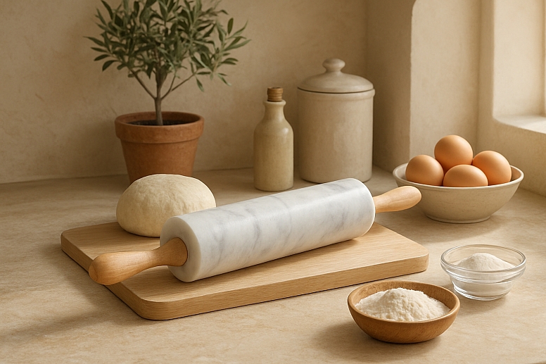Benefits Of Using A Stone Or Marble Rolling Pin