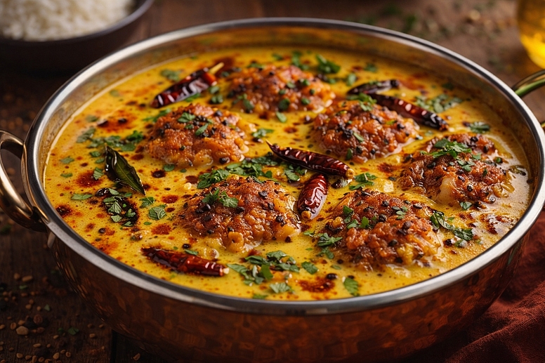 Karhi Pakora Recipe Karhi Pakora Recipe