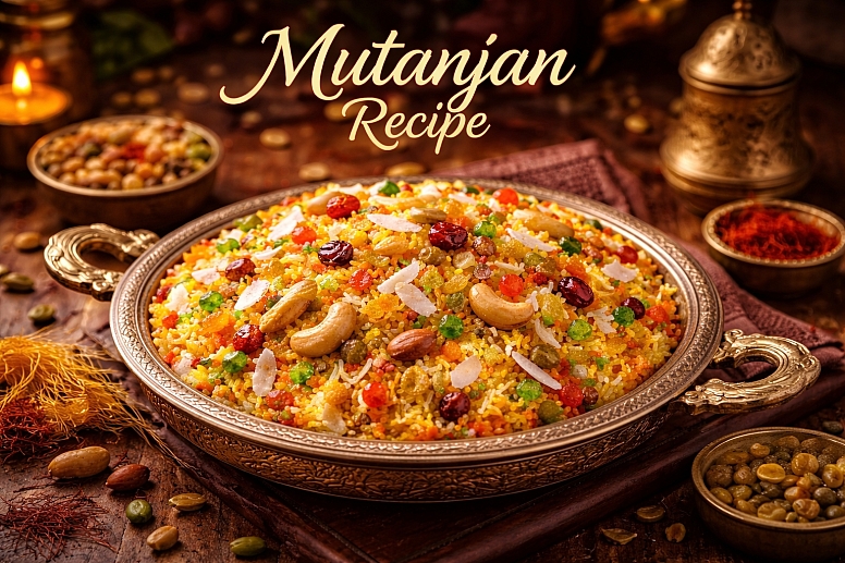 Mutanjan Recipe Ornate Sweet Rice From The Mughal Kitchen