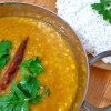 Super Easy Vegetarian Red Lentil Dhal Curry Recipe